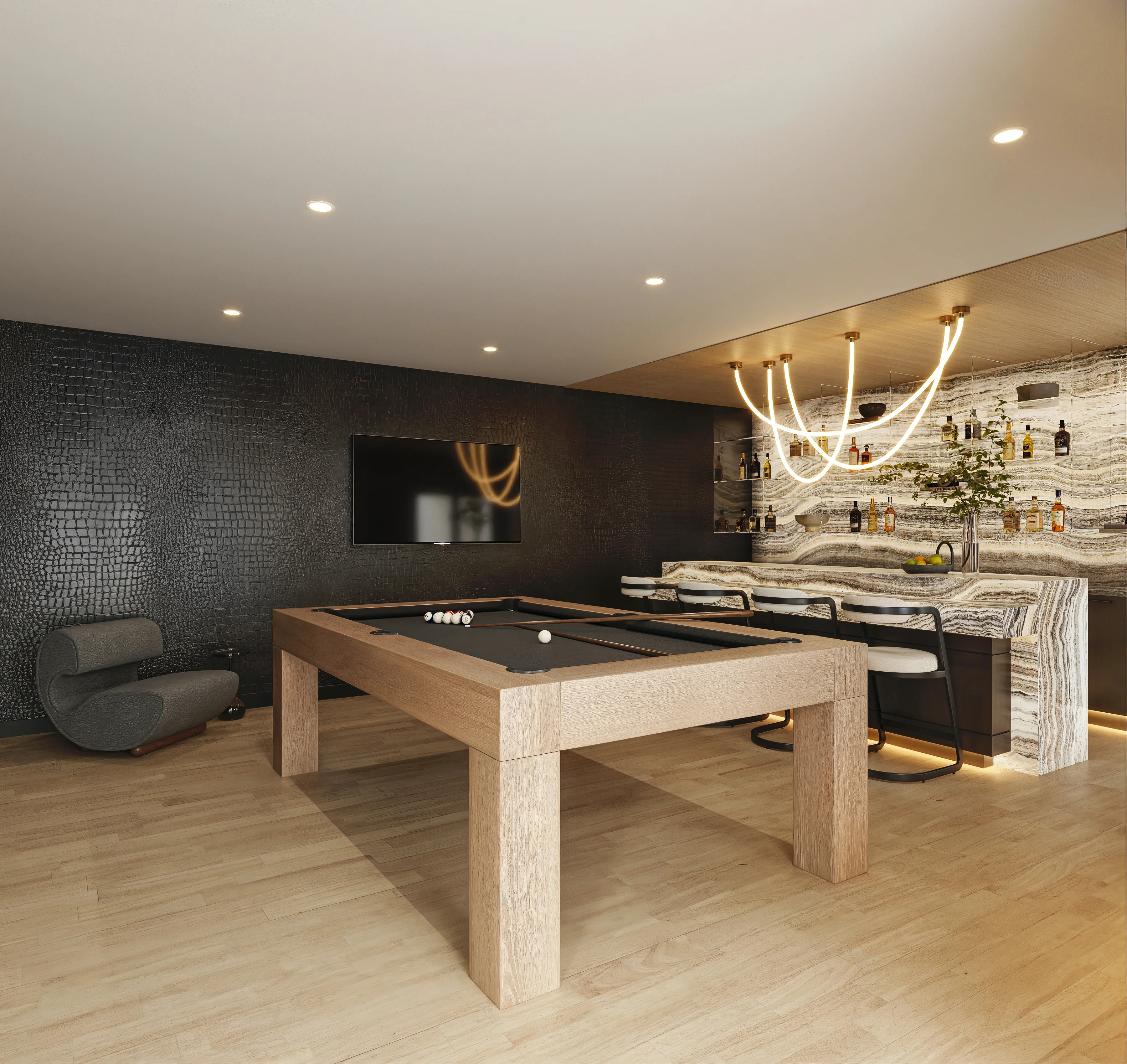 Interiors Residential Render Architectural Visualization